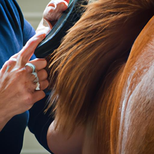 Proper mane care ensures a neat appearance and prevents tangles and discomfort for the horse.