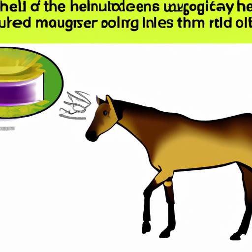 A horse displaying signs of discomfort due to ulcers, shedding light on the challenges associated with maintaining gut health.