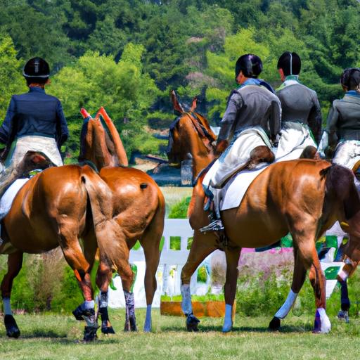 Team spirit shines as riders work together in the IEA Horse Competition.