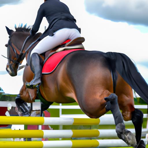 Experience the incredible bond between rider and Irish Sport Horse in the thrilling world of jumping.