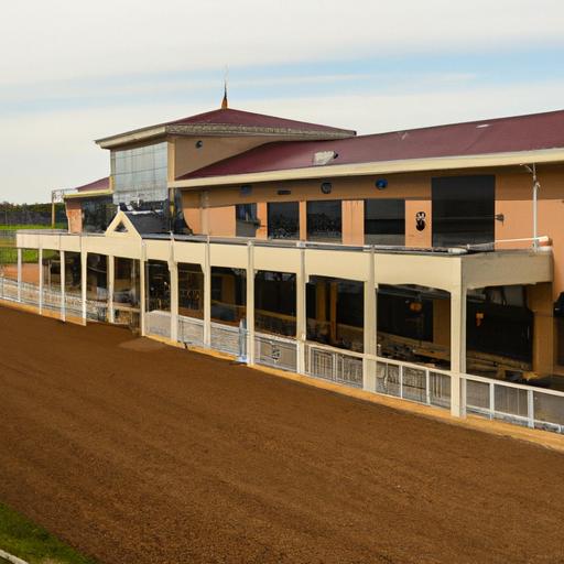 A glimpse of the high-end facilities offered at a top-notch racehorse training center.
