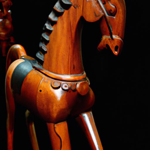 Unveiling the artistry of a medieval wooden hobby horse
