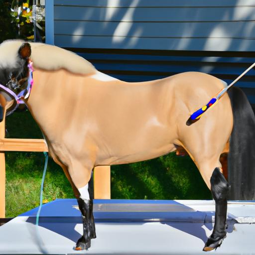 Miniature Horse Grooming Stand