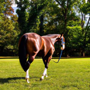 Overshadowing Horse Training