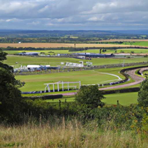 Immerse yourself in the beauty of nature as you attend a horse sports event at this stunning venue in the UK