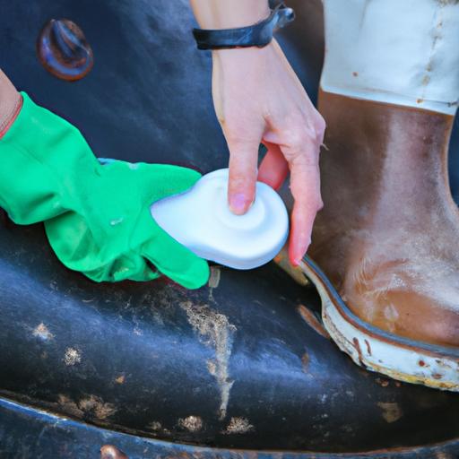 Using a suitable cleaning solution is crucial for effectively washing horse sport boots.