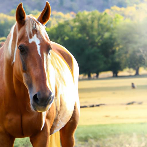 Interpreting horse body language: a relaxed horse with forward ears.