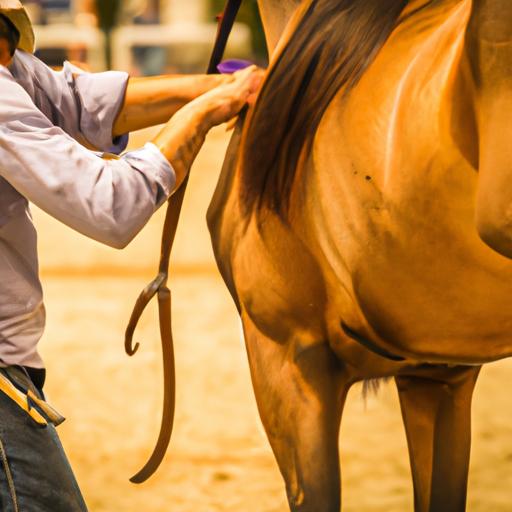 A successful horse trainer showcasing effective training methods in QLD