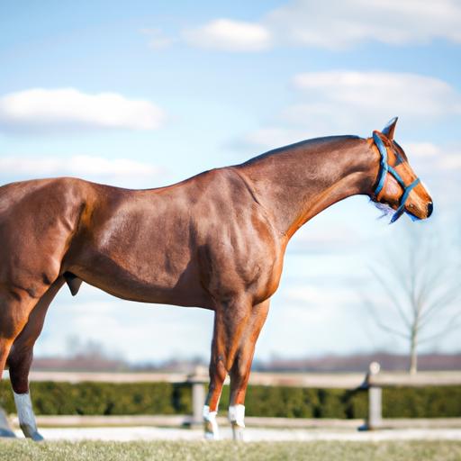 Experience the strength and agility of the American Sport Horse as it jumps with precision.
