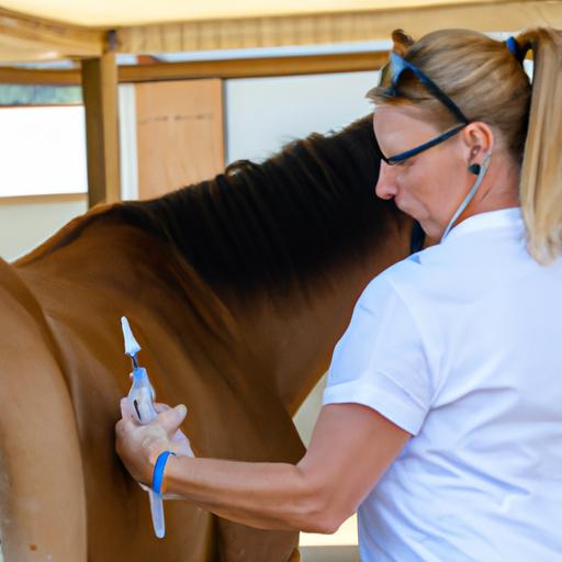 Vaccinations play a crucial role in preventing health issues in sport horses.