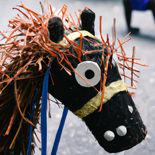 Immerse yourself in the enchanting world of hobby horse competitions through mesmerizing videos.