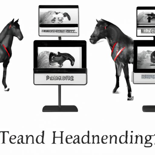 An interactive 3D horse training game aiding riders in improving their skills.