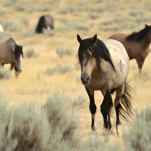 Get a glimpse into the intricate social structure of wild horses