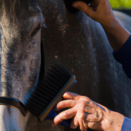 What Is The Order Of Brushes When Grooming A Horse