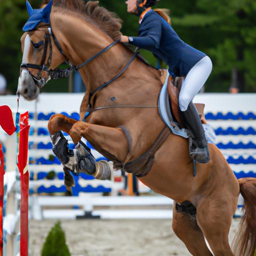 Feel the adrenaline rush as above the bar sport horses showcase their exceptional skills.