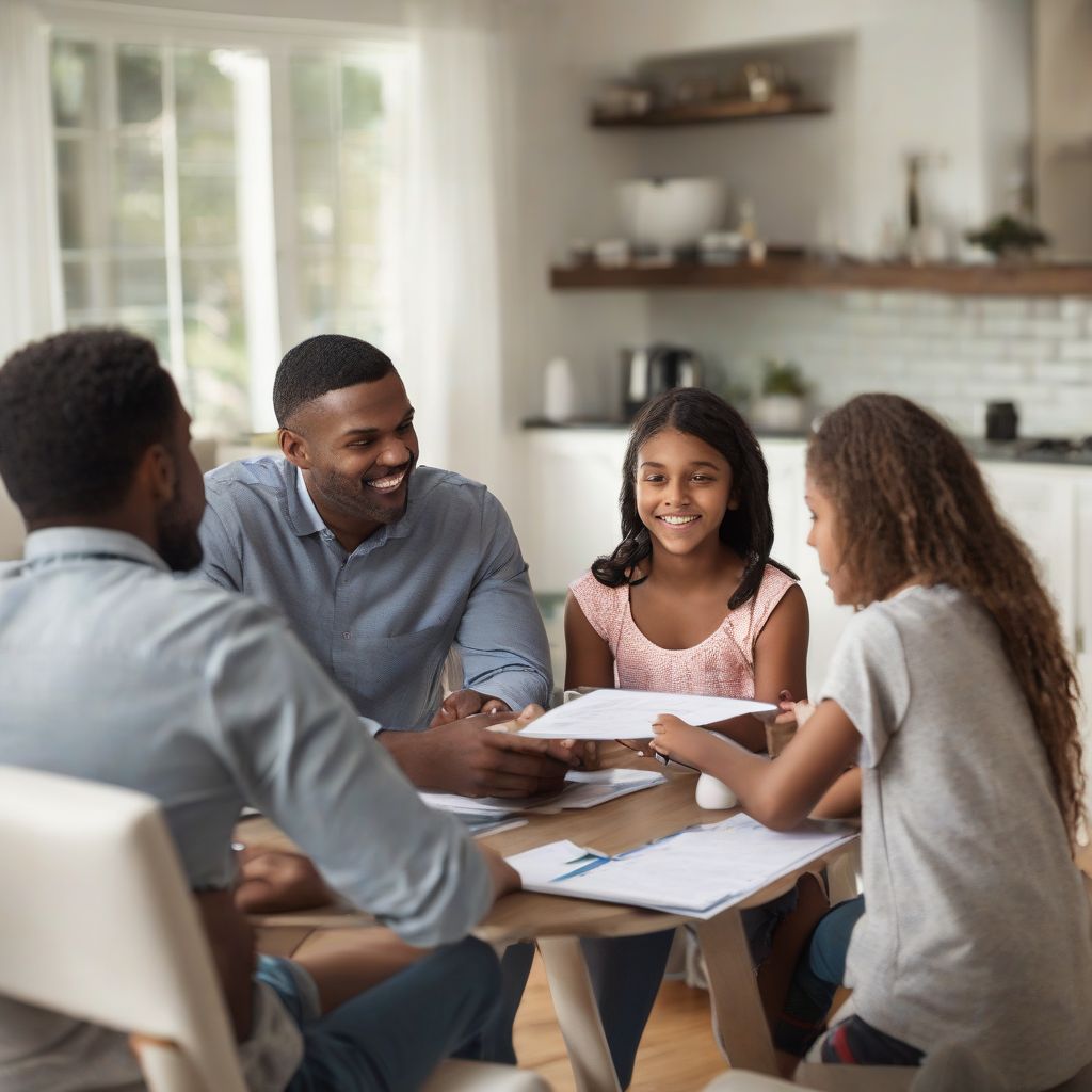 Family Choosing Healthcare